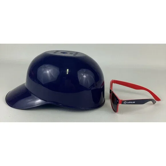 Cleveland Indians Guardians Replica Baseball Batting Helmet Lexus Sunglasses MLB - Picture 4 of 10